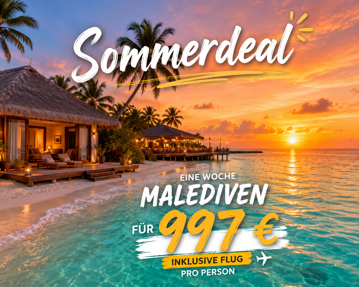 Maldives Summer Travel Deal